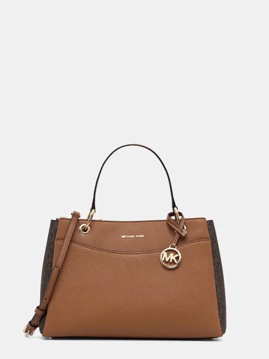 Zdjęcie produktu MICHAEL Michael Kors torebka crossbody damska z imitacji skóry May brązowy