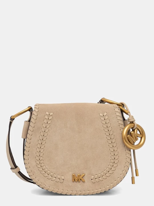 Zdjęcie produktu MICHAEL Michael Kors torebka crossbody damska zamszowa beżowy