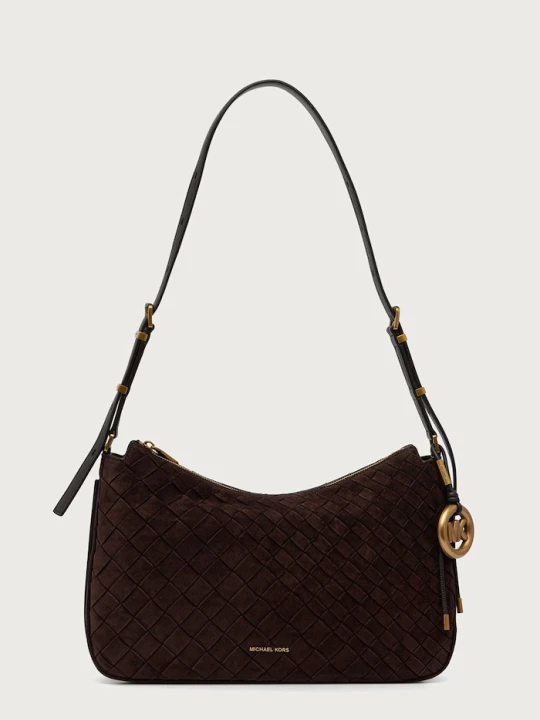 Zdjęcie produktu MICHAEL Michael Kors torebka damska zamszowa NOLITA brązowy