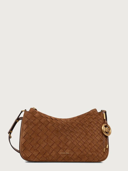 Zdjęcie produktu MICHAEL Michael Kors torebka damska zamszowa NOLITA brązowy