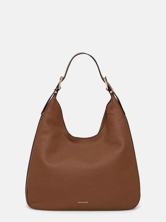 Zdjęcie produktu MICHAEL Michael Kors torebka hobo damska skórzana brązowy