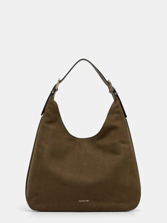 Zdjęcie produktu MICHAEL Michael Kors torebka hobo damska skórzana NOLITA zielony