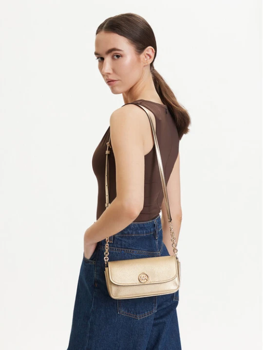 Zdjęcie produktu MICHAEL Michael Kors Torebka Nolita 32S6GY5C5M Złoty