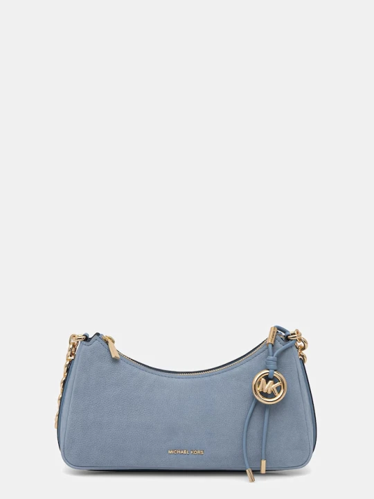 Zdjęcie produktu MICHAEL Michael Kors torebka hobo damska zamszowa niebieski
