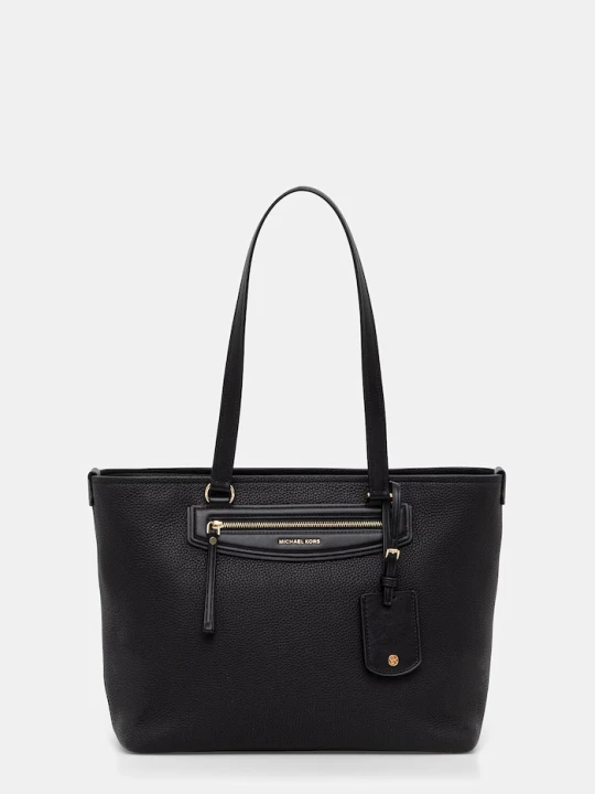 Zdjęcie produktu MICHAEL Michael Kors torebka shopper damska skórzana czarny