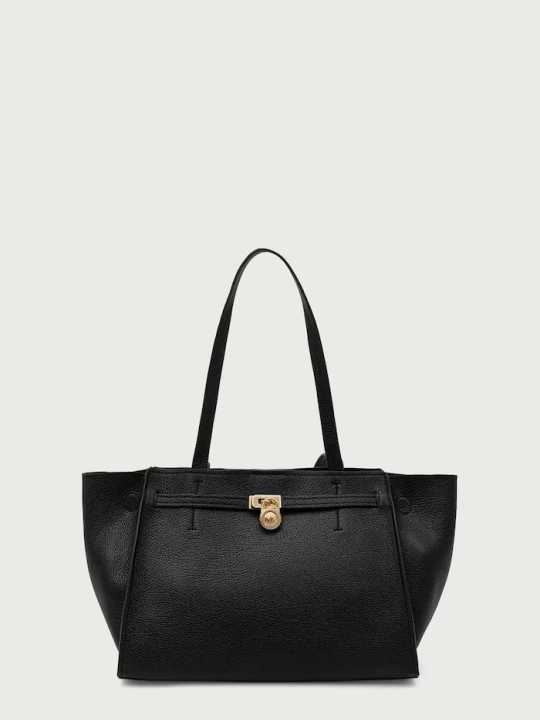 Zdjęcie produktu MICHAEL Michael Kors torebka shopper damska skórzana HAMILTON MODERNE czarny