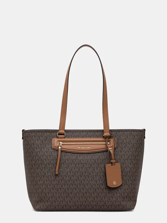Zdjęcie produktu MICHAEL Michael Kors torebka shopper damska z imitacji skóry brązowy