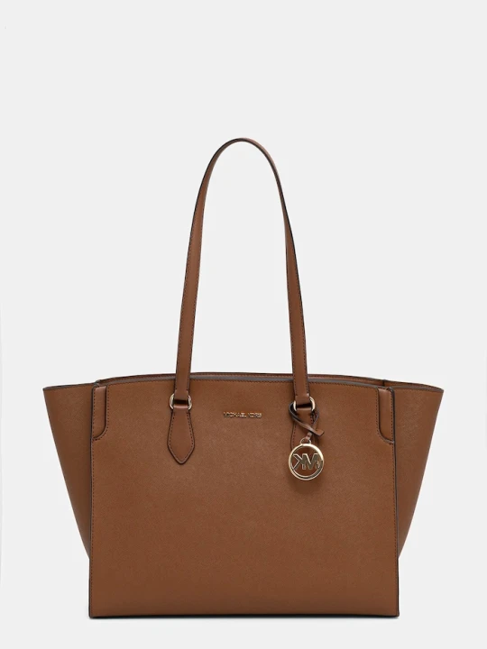 Zdjęcie produktu MICHAEL Michael Kors torebka skórzana brązowy