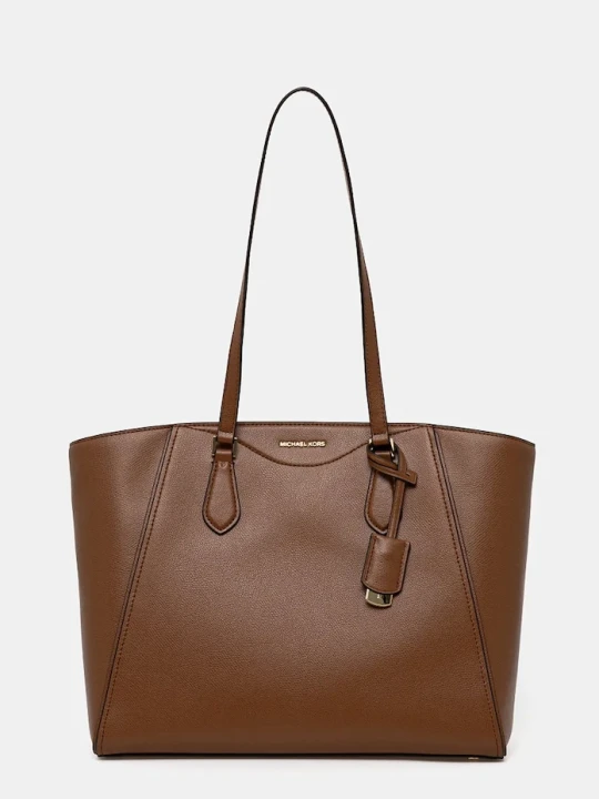 Zdjęcie produktu MICHAEL Michael Kors torebka skórzana brązowy