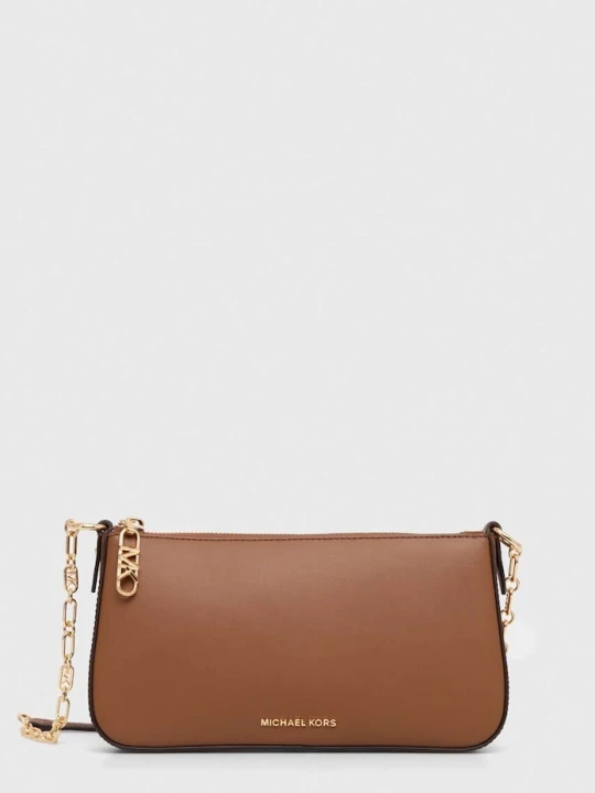 Zdjęcie produktu MICHAEL Michael Kors torebka skórzana brązowy