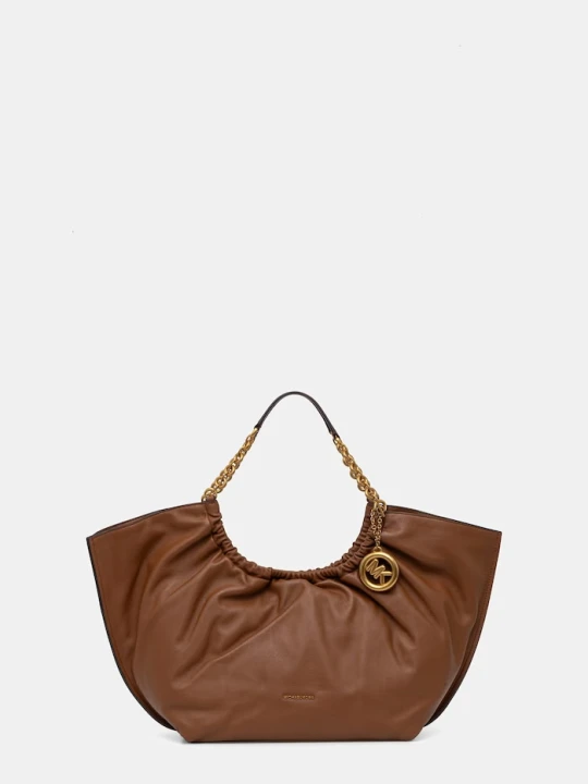 Zdjęcie produktu MICHAEL Michael Kors torebka tote damska skórzana Indie brązowy
