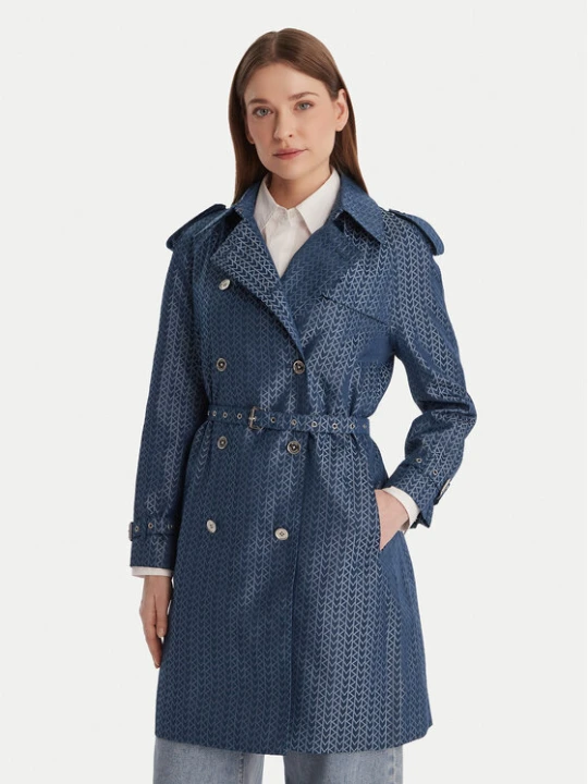 Zdjęcie produktu MICHAEL Michael Kors Trencz MR620K2K90 Niebieski Regular Fit
