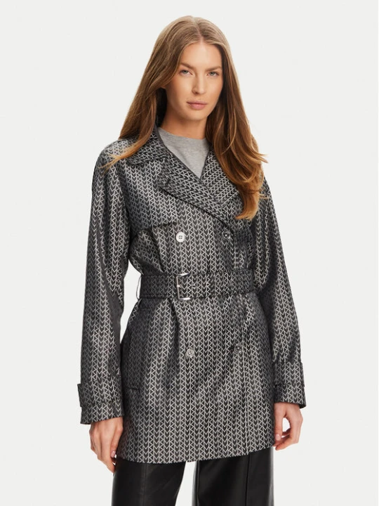 Zdjęcie produktu MICHAEL Michael Kors Trencz MT520IPHN8 Srebrny Regular Fit