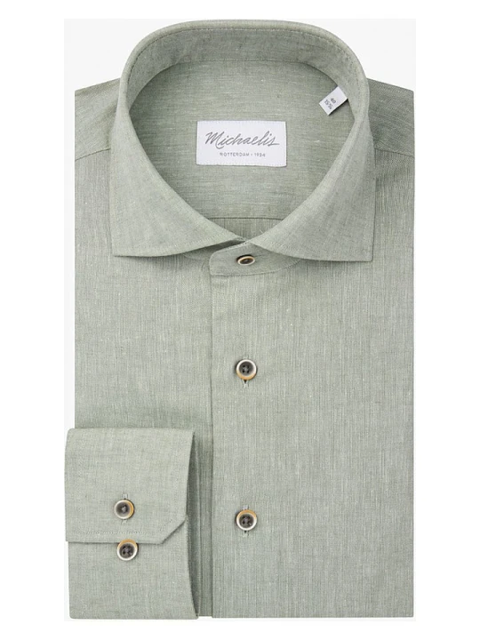 Zdjęcie produktu Michaelis Koszula - Slim fit - w kolorze miętowym rozmiar: 41