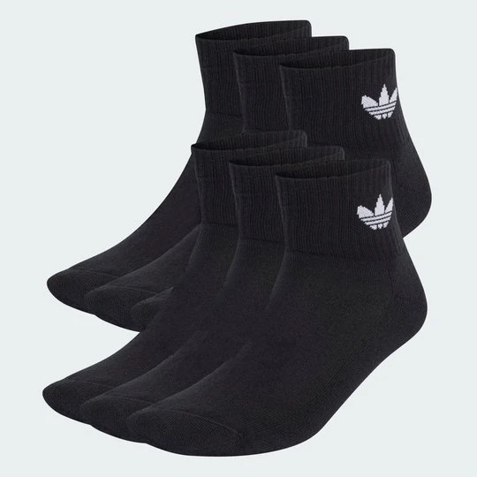 Zdjęcie produktu Mid Ankle Socks 6 Pairs Adidas czarny