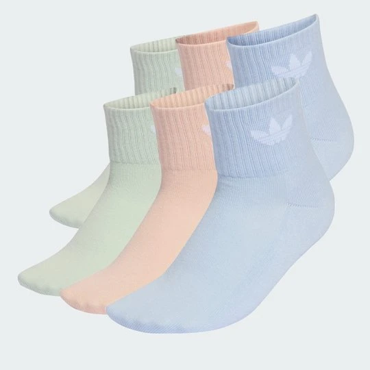Zdjęcie produktu Mid Ankle Socks 6 Pairs Adidas różowy