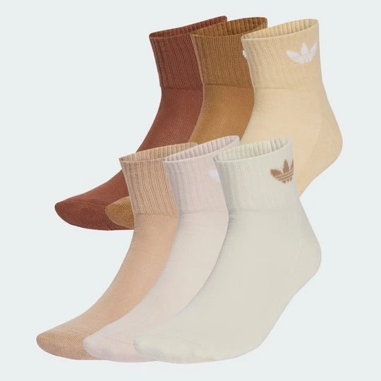 Zdjęcie produktu Mid Ankle Socks 6 Pairs Adidas biały