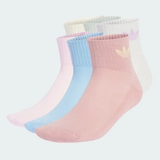 Zdjęcie produktu Mid Ankle Socks 6 Pairs Adidas różowy