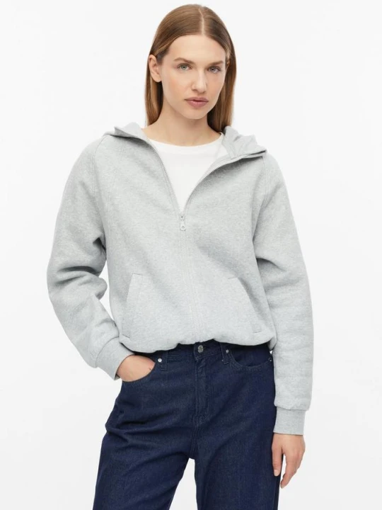 Zdjęcie produktu Miękka rozpinana bluza o kroju oversize s.Oliver szary