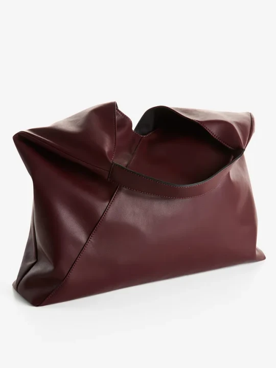 Zdjęcie produktu Miękka torba typu shopper XXL BonPrix czerwony