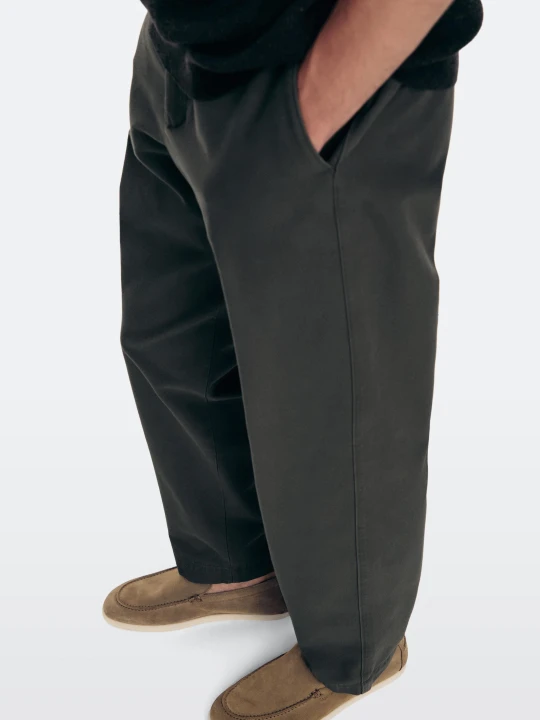 Zdjęcie produktu Miękki Mokasyn Z Zamszowej Skóry - Brązowy - Massimo Dutti - Male