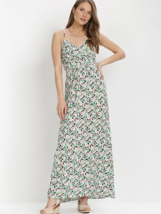 Zdjęcie produktu Miętowa Sukienka Idaphishae R&f Fashion Miętowy