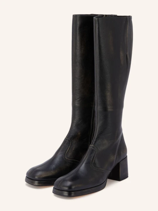 Zdjęcie produktu Miista Kozaki Donna schwarz CZARNY
