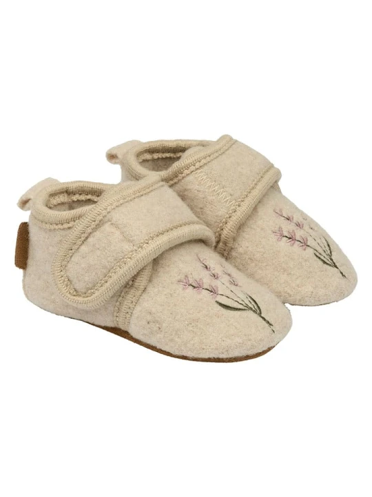 Zdjęcie produktu mikk-line Buty w kolorze beżowym do raczkowania rozmiar: 25 / 26