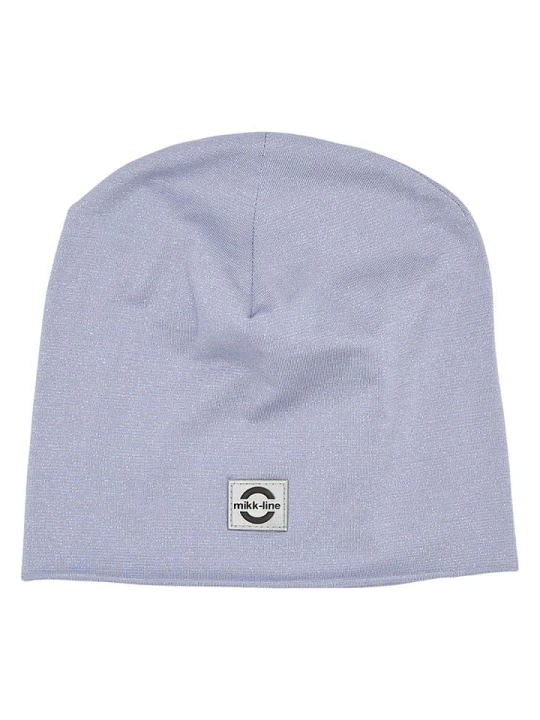 Zdjęcie produktu mikk-line Czapka beanie w kolorze fioletowym rozmiar: 110 / 116