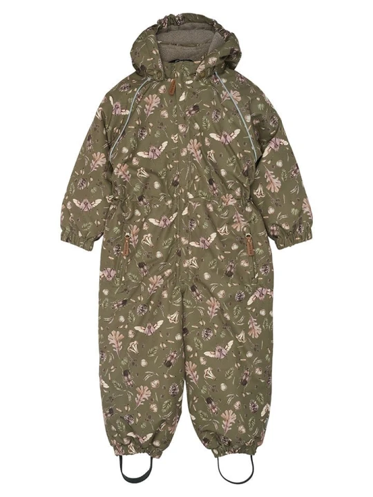 Zdjęcie produktu mikk-line Kombinezon zimowy w kolorze khaki rozmiar: 110