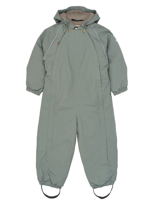 Zdjęcie produktu mikk-line Kombinezon zimowy w kolorze khaki rozmiar: 98