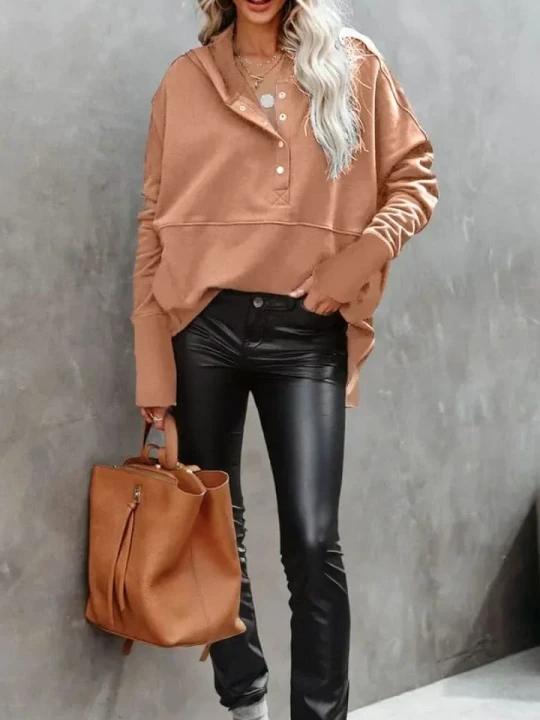 Zdjęcie produktu Milan Kiss Bluza w kolorze karmelowym rozmiar: M