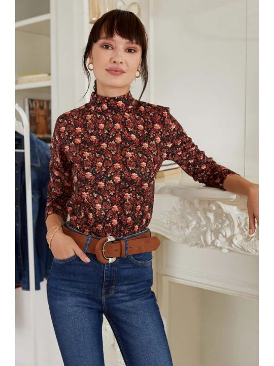 Zdjęcie produktu Milan Kiss Koszulka w kolorze czarno-czerwonym rozmiar: XL
