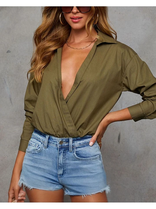 Zdjęcie produktu Milan Kiss Bluzka w kolorze khaki rozmiar: XL