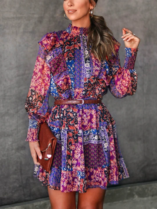 Zdjęcie produktu Milan Kiss Sukienka ze wzorem rozmiar: M