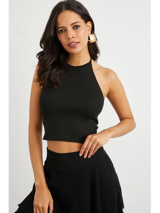 Zdjęcie produktu Milan Kiss Top w kolorze czarnym rozmiar: M