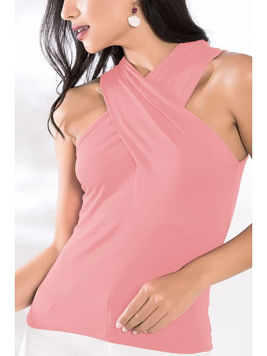 Zdjęcie produktu Milan Kiss Top w kolorze jasnoróżowym rozmiar: XL