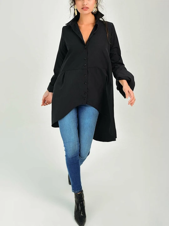 Zdjęcie produktu Milan Kiss Tunika w kolorze czarnym rozmiar: XL