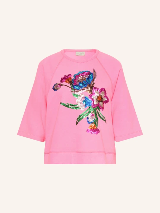 Zdjęcie produktu Milano Italy Bluza Z Cekinami pink