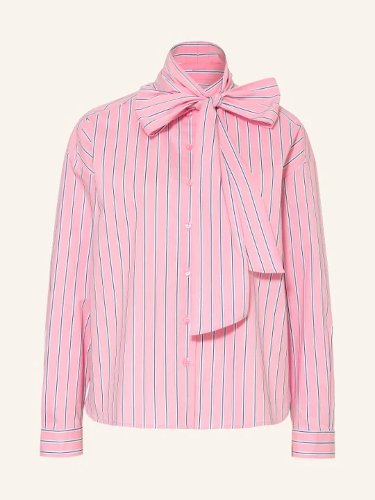 Zdjęcie produktu Milano Italy Bluzka Z Odpinanym Kokardką pink