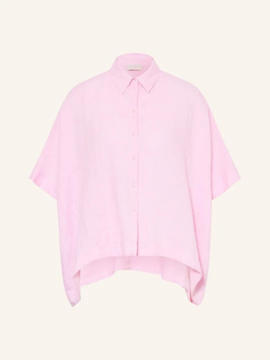 Zdjęcie produktu Milano Italy Oversized Koszula Z Lnu rosa RÓŻOWY
