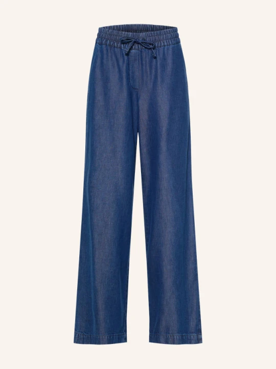 Zdjęcie produktu Milano Italy Spodnie Typu Marlena W Stylu Jeansowym blau NIEBIESKI