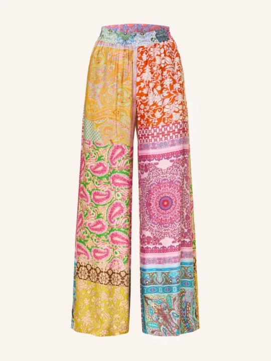 Zdjęcie produktu Milano Italy Spodnie Typu Marlene pink