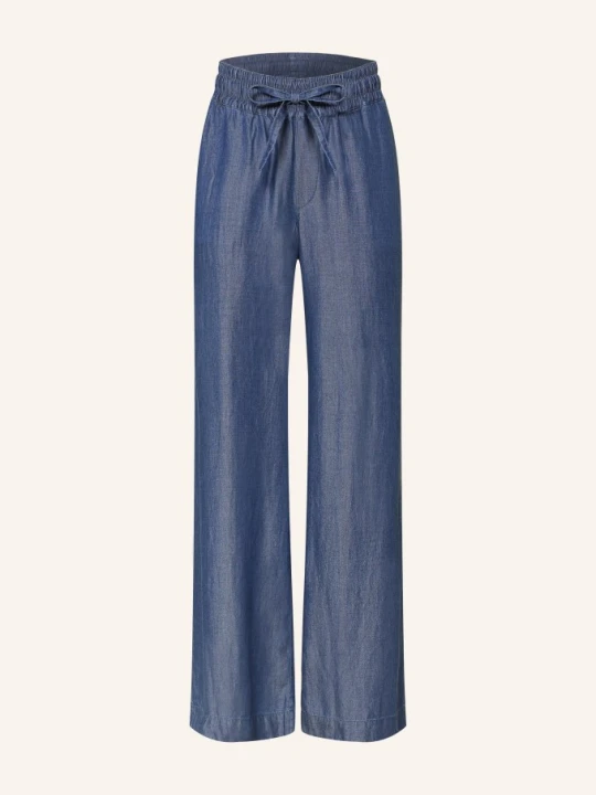 Zdjęcie produktu Milano Italy Spodnie Typu Marlene W Stylu Jeansowym blau NIEBIESKI