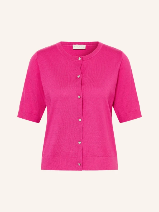 Zdjęcie produktu Milano Italy Sweter Z Kamieniami Ozdobnymi pink