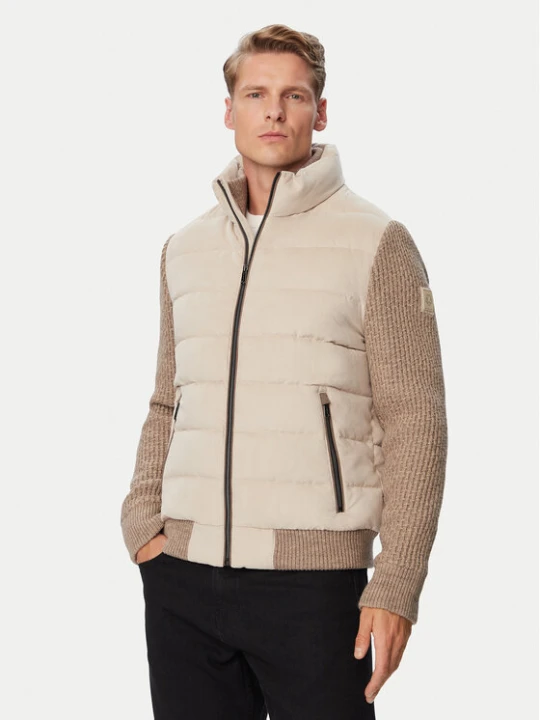 Zdjęcie produktu Milestone Kurtka przejściowa MS Dean 630372 11165 Beżowy jasny Regular Fit
