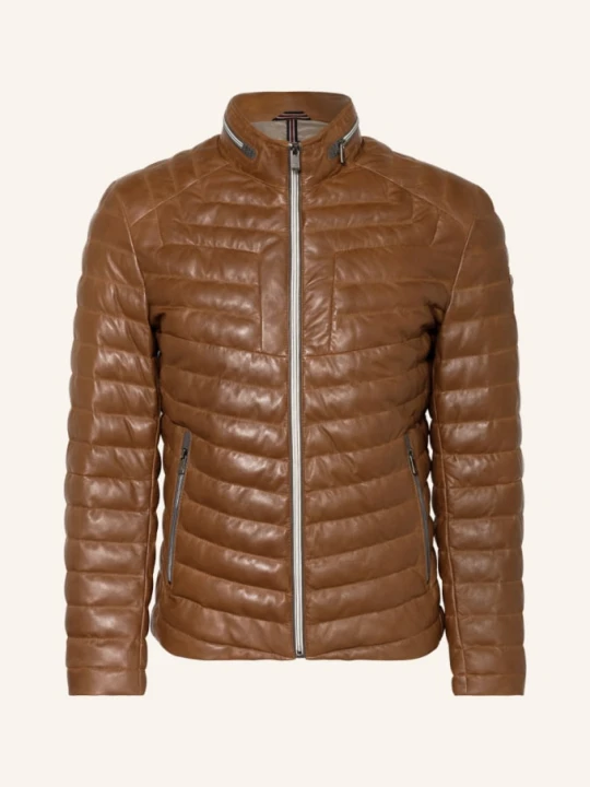 Zdjęcie produktu Milestone Kurtka Skórzana Ms-Malik Z Izolacją Sorona® Aura beige KONIAKOWY