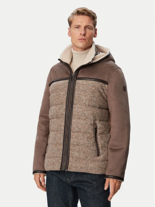 Zdjęcie produktu Milestone Kurtka zimowa MSAbano 630728 11525-1 Beżowy ciemny Regular Fit