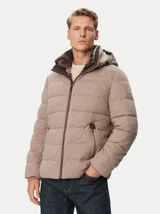 Zdjęcie produktu Milestone Kurtka zimowa MSMason 630720 11515-1 Beżowy ciemny Regular Fit