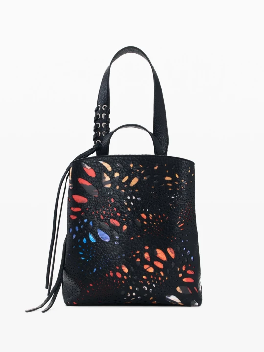 Zdjęcie produktu Mini plecak z motywem motyla Desigual czarny